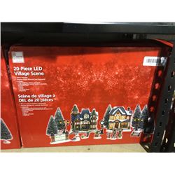 Home Accents Holiday 20-Piece LED Village Scene