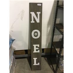 Home Accents Holiday Wooden Porch Sign -  Noel 