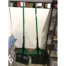 Leaf Mate 2-Piece Rake Lot of 2