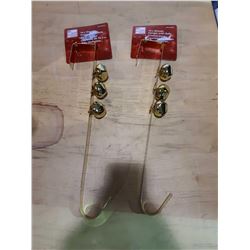 Home Accents Holiday 14" Wreath Hanger w/ Bells Lot of 2