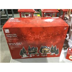 Home Accents Holiday 20-Piece LED Village Scene