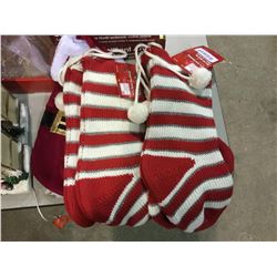 Home Accents Holiday 20" Knit Stocking Lot of 5