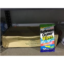 Case of Power House Bathroom Cleaner Wipes (24 x 30)