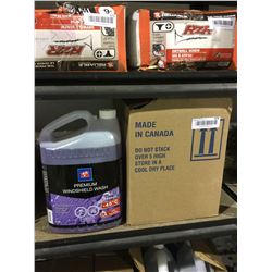 Case of All Season Windshield Washer Fluid (4 x 3.78L)