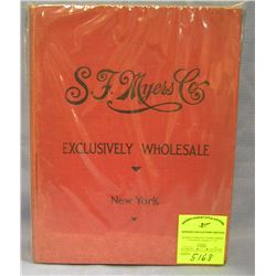 SF Myers and company jewelry wholesaler?s catalog