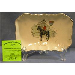 Canadian mounted police souvenir bowl