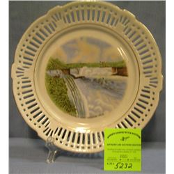 Souvenir plate from Prospect Point Niagara Falls