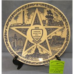 American Society of Civil Engineers plate