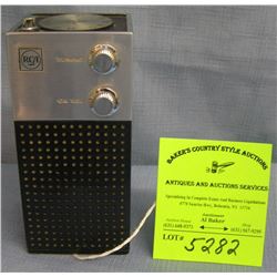 High quality RCA portable transistor radio