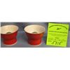 Image 1 : Pair of unusual Japanese Sake cups