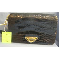 High quality vintage all leather Italian made handbag