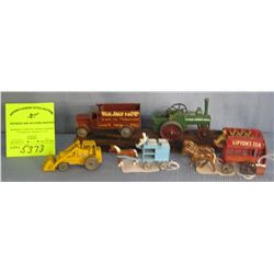 Collection of die cast vehicles including Matchbox