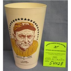 Vintage Ty Cobb Detriot Tigers sports cup