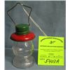 Image 1 : Antique lantern candy container glass and tin