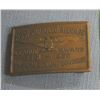 Image 1 : Most improved average bowling award belt buckle