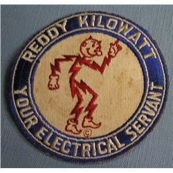 Rare Reddy Kilowatt employee iron on patch