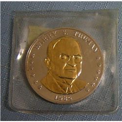 Vintage Harry S. Truman anniversary medallion