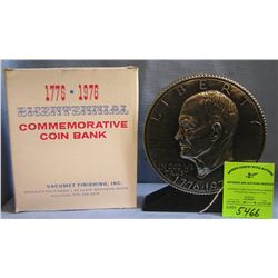 Vintage Eisenhower coin bank mint with original box