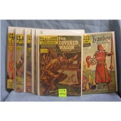 Collection of early Classic's illistrated comic books