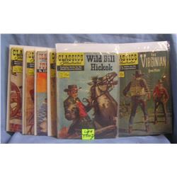 Collection of early Classic's illistrated comic books