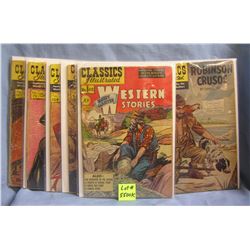 Collection of early Classic's illistrated comic books
