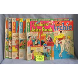 Group of vintage Archie series comic books