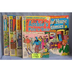 Group of vintage Archie series comic books