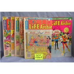 Group of vintage Archie series comic books