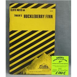 Cliffnotes on Twain's Huckleberry Finn