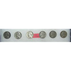 Group of Early American Silver Nickels