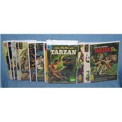 Collection of early Tarzan comic books