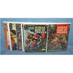 Collection of Korak, son of Tarzan comic books