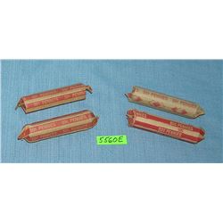 Vintage Lincoln wheat back pennies
