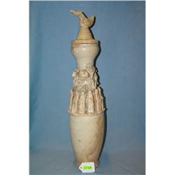 Antique Song Dynasty covered funeary jar