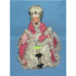 Antique cloth doll with composition face