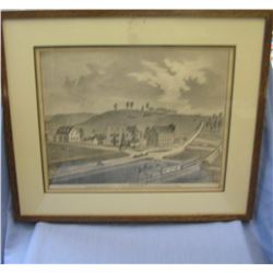 19th century Lancaster county print