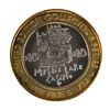 Image 2 : .999 Fine Silver Mystic Lake Casino $10 Limited Edition Gaming Token