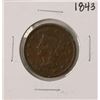 Image 1 : 1843 Braided Hair Large Cent Coin