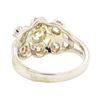 Image 3 : 14KT White Gold 1.00 ctw Diamond Ring