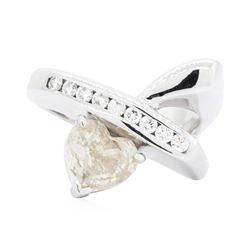 14KT White Gold 1.38 ctw Diamond Ring