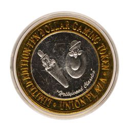 .999 Fine Silver Plaza Casino Las Vegas, NV $10 Limited Edition Gaming Token