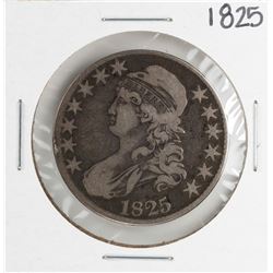 1825 Capped Bust Half Dollar Coin