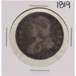 1819 Capped Bust Half Dollar Coin