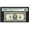 Image 1 : 1950E $100 Federal Reserve Note Chicago Fr.2162-G PMG Gem Uncirculated 66EPQ