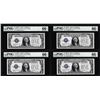 Image 1 : (4) Consecutive 1928A $1 Silver Certificate Notes Fr.1601 PMG Gem Uncirculated 66EPQ