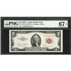 Image 1 : 1953C $2 Legal Tender Note Fr.1512 PMG Superb Gem Uncirculated 67EPQ