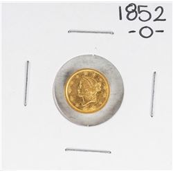 1852-O Type 1 $1 Liberty Head Gold Dollar Coin