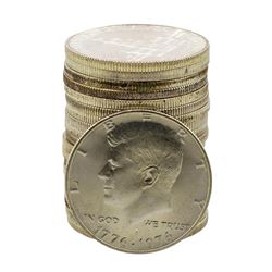 Roll of (20) Brilliant Uncirculated 1976-S Bicentennial 40% Silver Half Dollar Coins