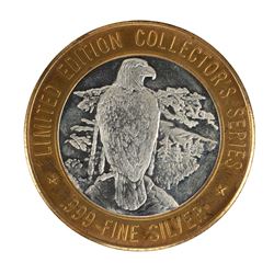 .999 Fine Silver Mystic Lake Casino $10 Limited Edition Gaming Token