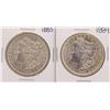 Image 1 : Lot of 1885 & 1889 $1 Morgan Silver Dollar Coins